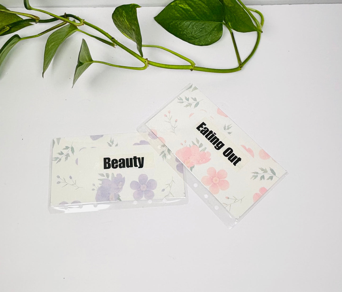 Handmade Flower Pattern Cash Envelopes – Customizable, Durable & Perfect for Budgeting