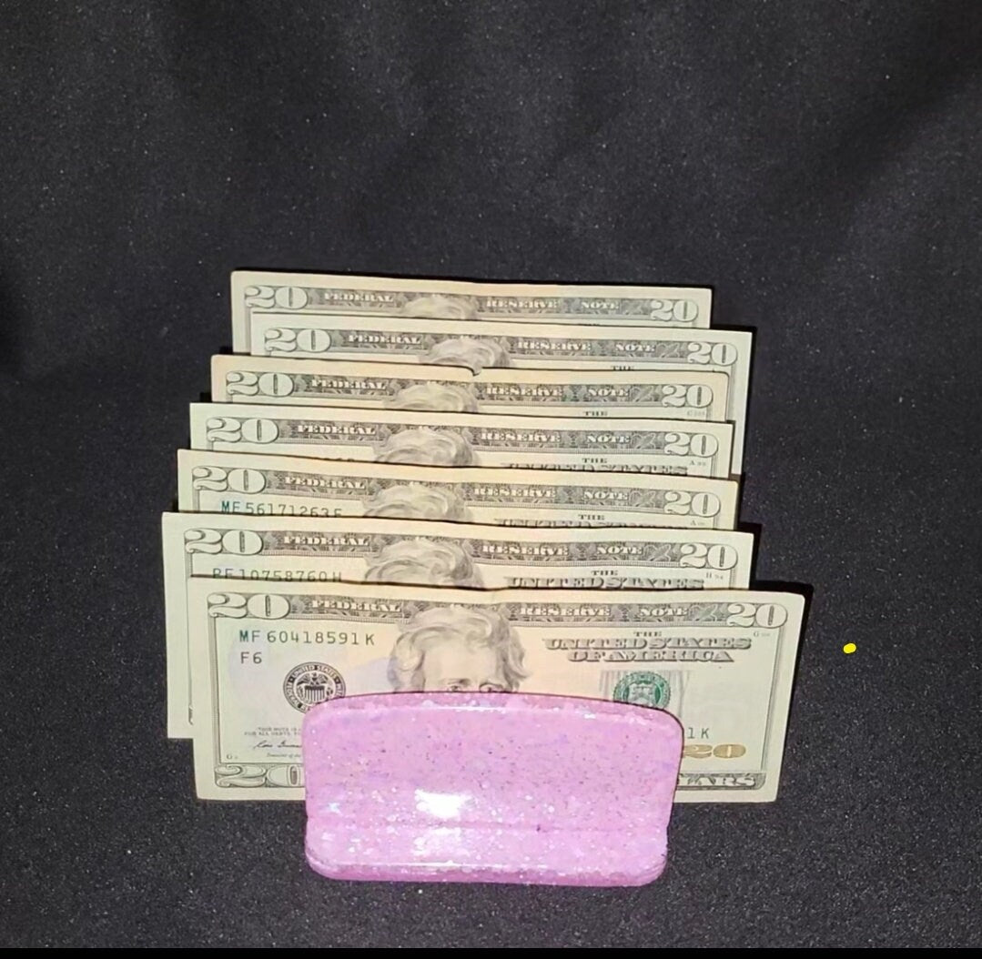 Create your own Cash Tray, Money Tray, Cash Envelope Stuffing, Glitter Cash Tray