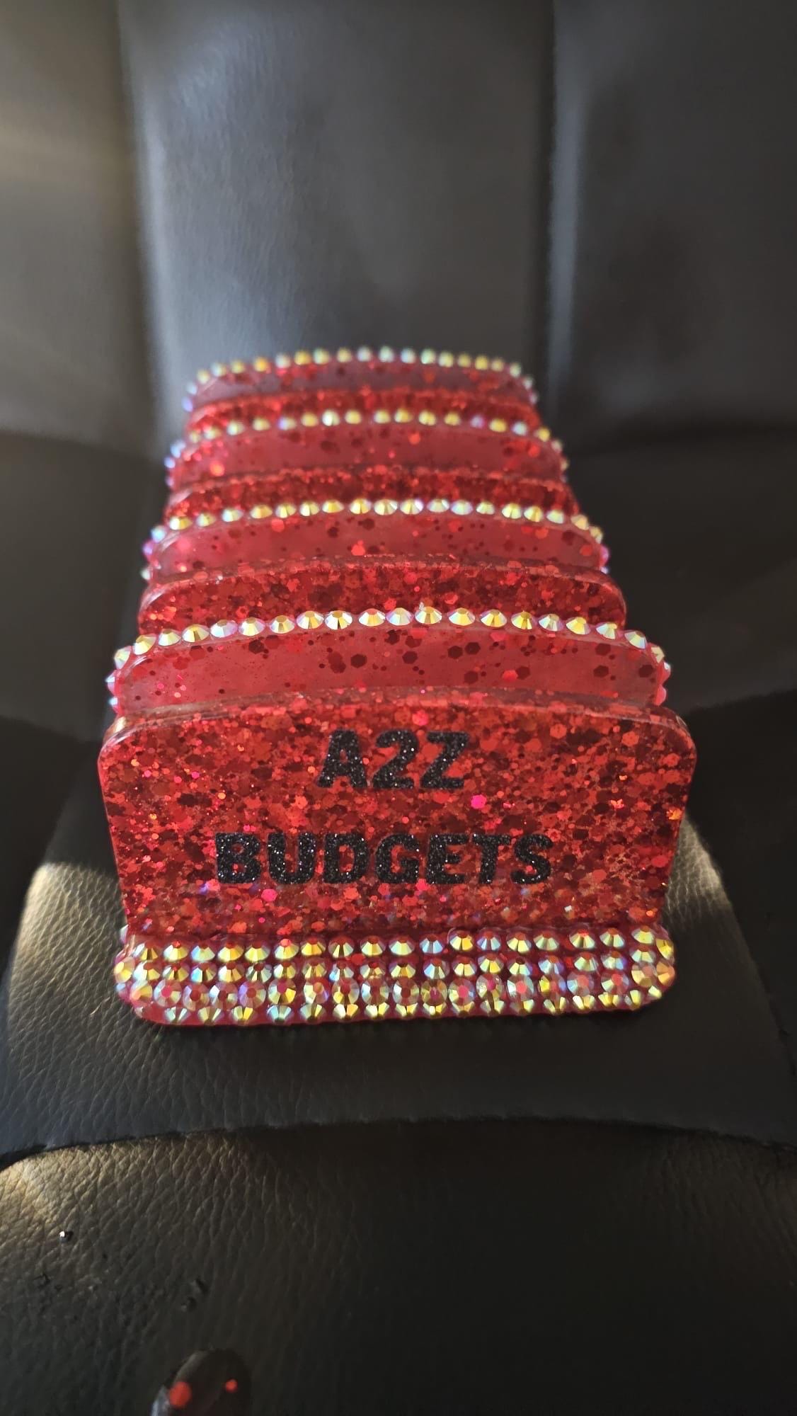 Create your own Cash Tray, Money Tray, Cash Envelope Stuffing, Glitter Cash Tray