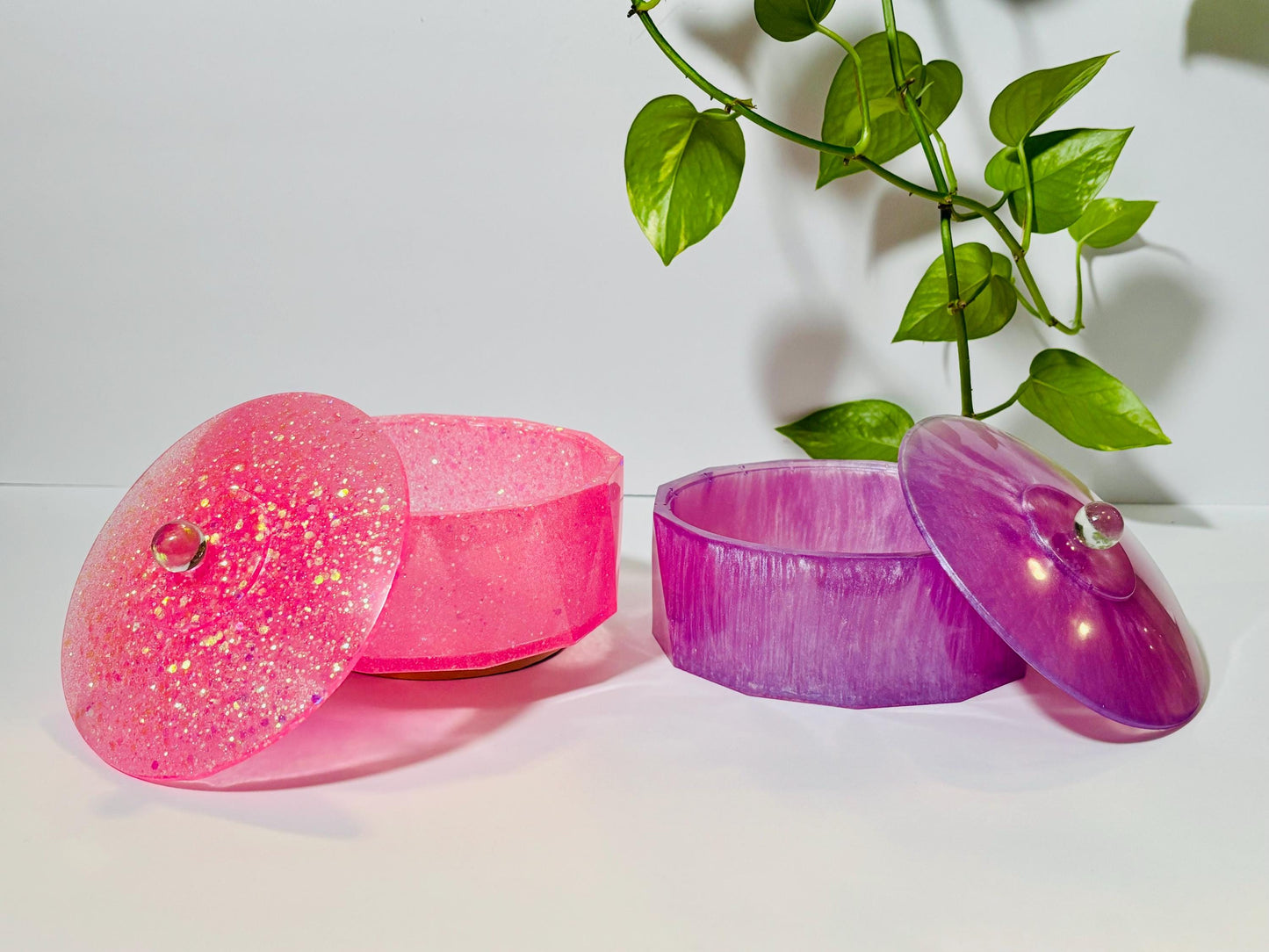Custom Color Round Box, Savings Box, Piggy Bank, Cash Envelope, Cash Savings, Custom Color Glitter Round Box