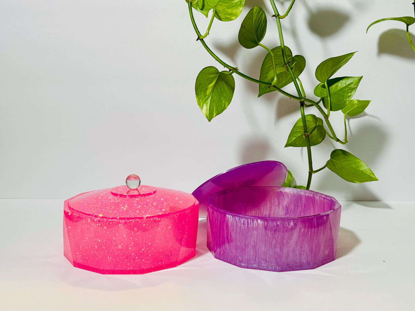 Custom Color Round Box, Savings Box, Piggy Bank, Cash Envelope, Cash Savings, Custom Color Glitter Round Box