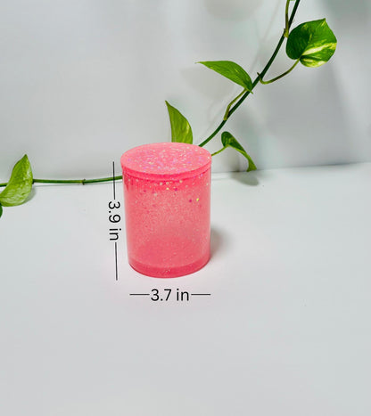 Custom Color Jar, Custom Color Glitter Jar, Pen Holder, Glitter Pen Holder, Custom Coin Jar, Glitter Coin Jar