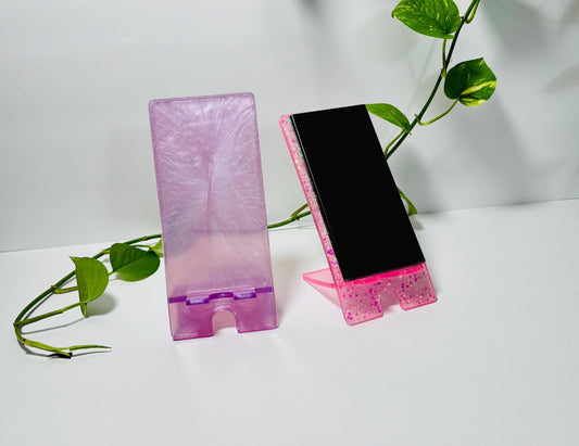 Custom Color Phone Holder, Custom Color Glitter Phone Holder