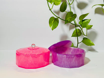 Custom Color Round Box, Savings Box, Piggy Bank, Cash Envelope, Cash Savings, Custom Color Glitter Round Box