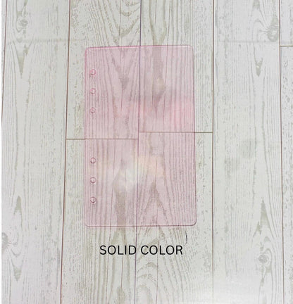 Handmade Resin Budget Planner Binder – Solid or Glitter | Cash Envelope Binder | A5 Budget Planner | Budgeting Organizer