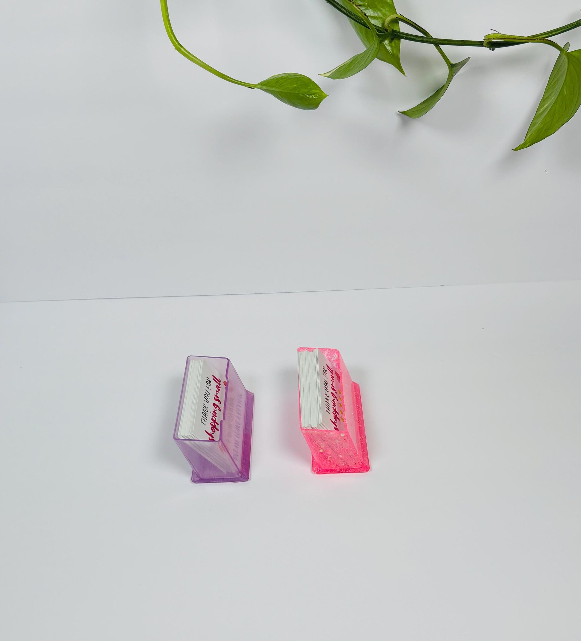 Custom Card Holder, Custom Glitter Card Holder, Business card holder